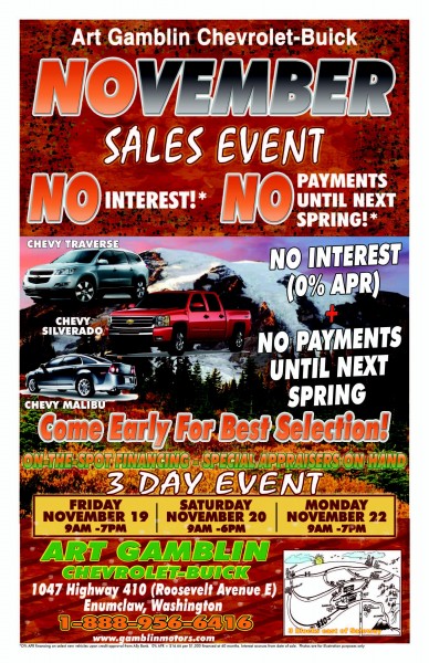 Art Gamblin Motors Enumcaw Washington
