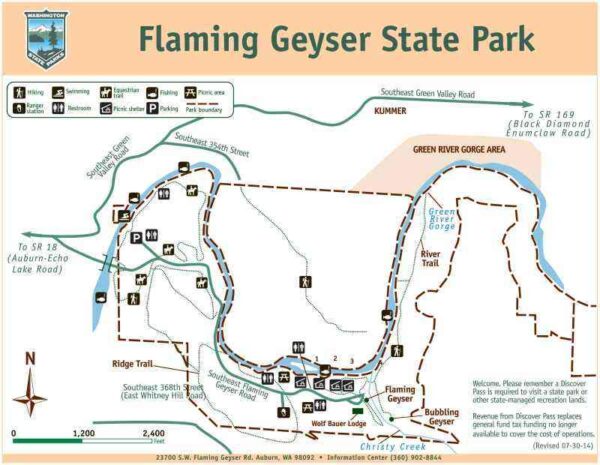 Flaming Geyser full color Map