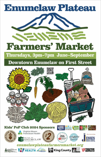 Enumclaw Plateau Farmers' Market Poster